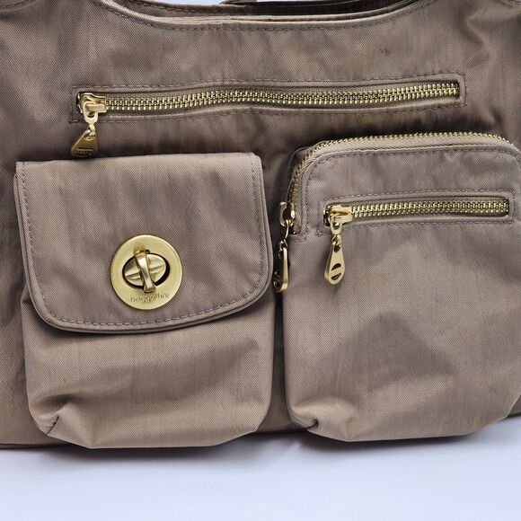 Baggallini San Marino Nylon Satchel Shoulder Bag - Picture 8 of 14